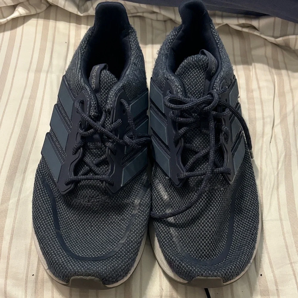 Adidas Dark Blue Athletic Shoes